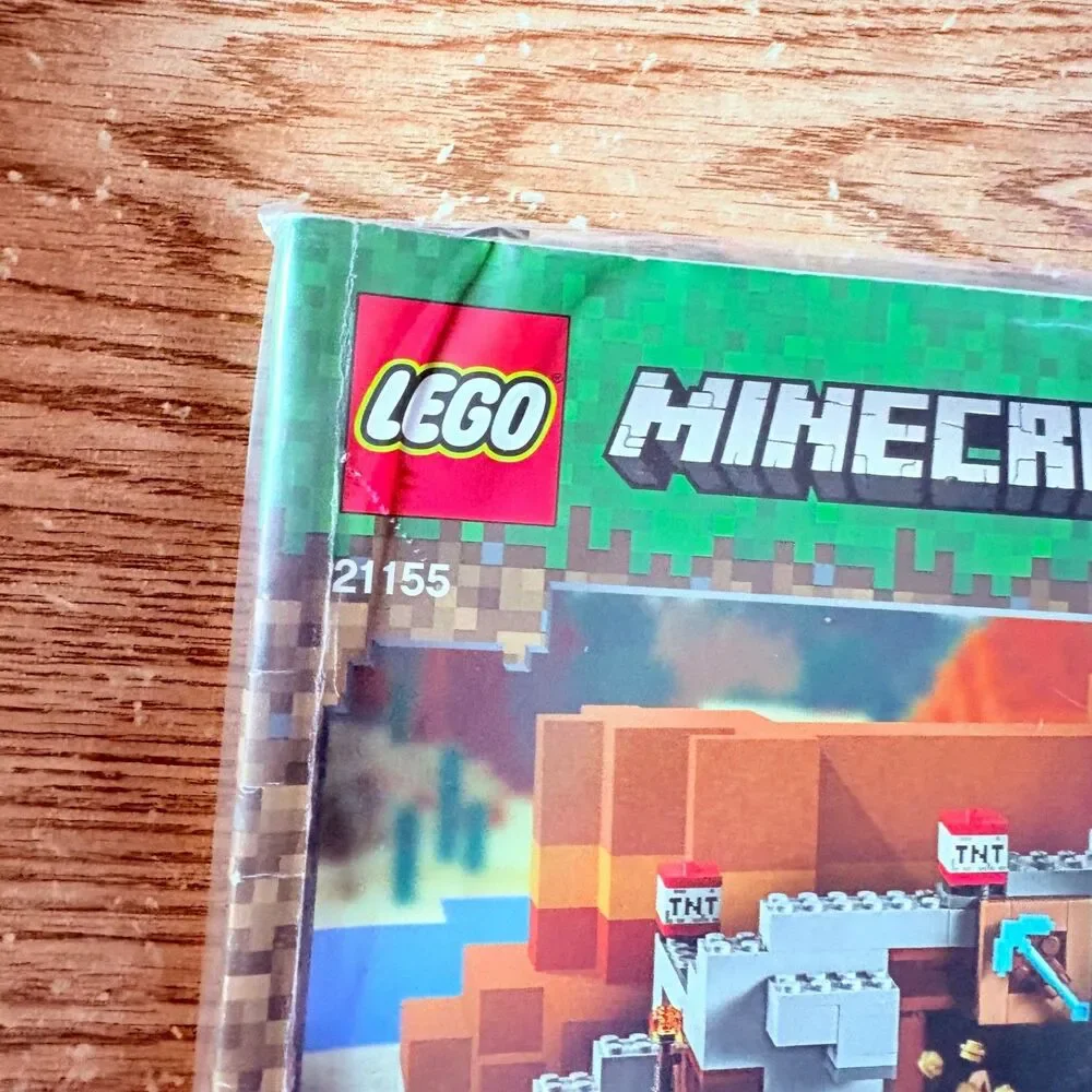 Lego 21155 Minecraft The Creeper Mine Instructions Manual Only
